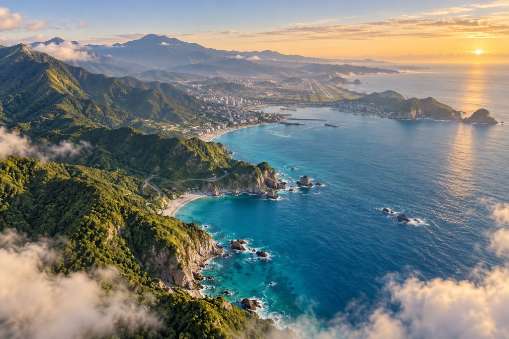 降落後的風景